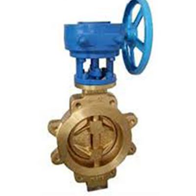 شیر پروانه ای آلومینیوم برنز Fluid valve